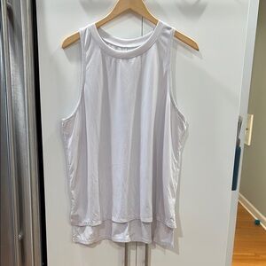 JoyLab activewear off white tank top